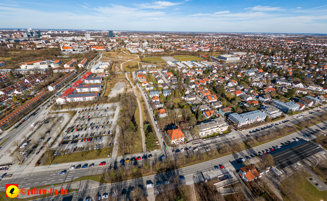 20.02.2023 - der Hachinger Bach und das Michaelibad in Neuperlach